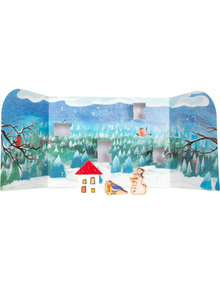 Houten speelgoed adventskalender Houten speelgoed adventskalender