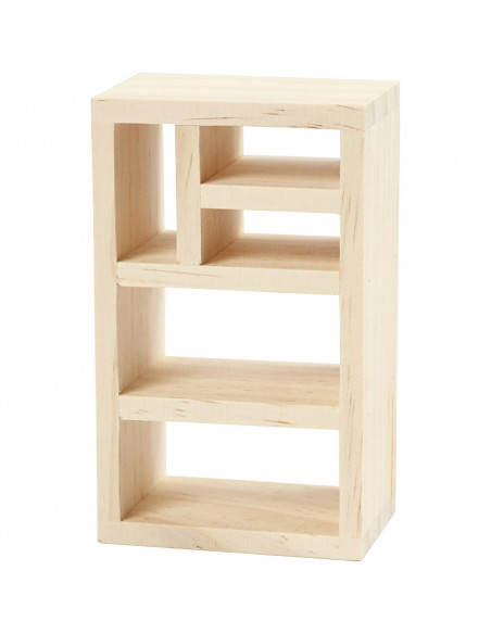 Knutsel poppenhuis boekenkast Knutsel poppenhuis boekenkast