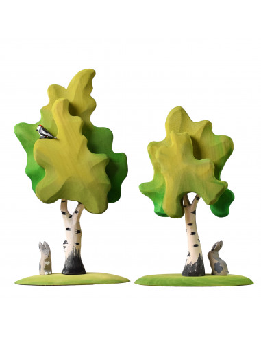 Berkenbomen set XL