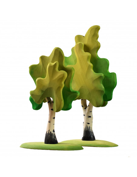 Berkenbomen set XL