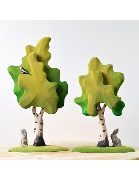 Berkenbomen set XL