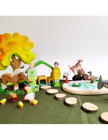 XL zak grote houtplakken