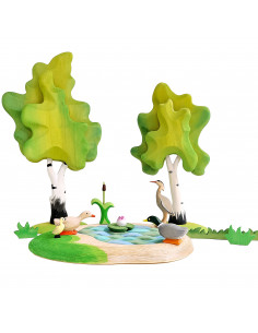 Berkenbomen set XL 2