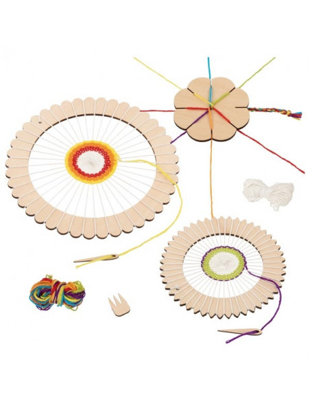 Weef- en knoop set