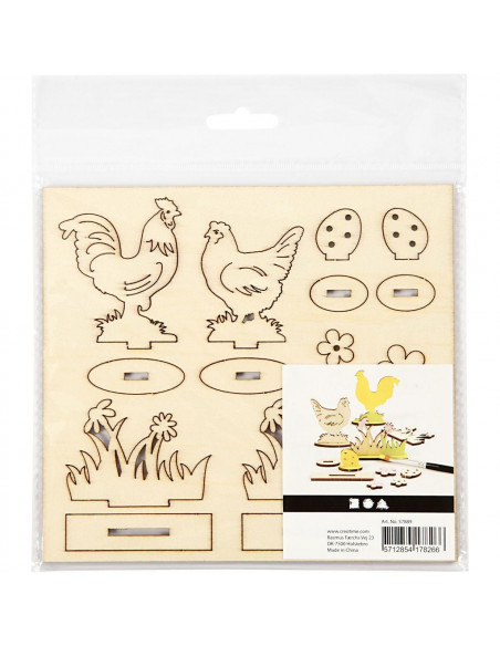 Knutsel paas kipppen Knutsel paas kipppen