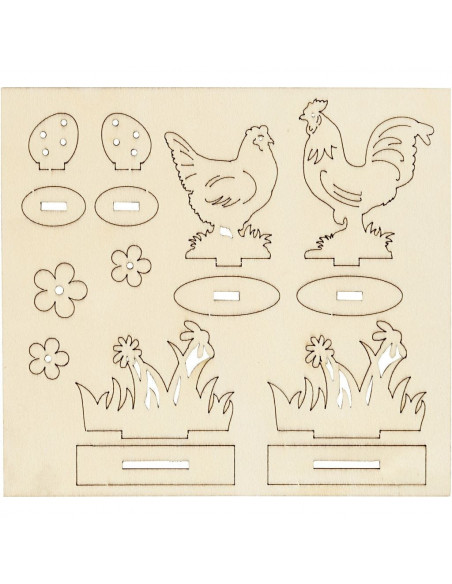 Knutsel paas kipppen Knutsel paas kipppen