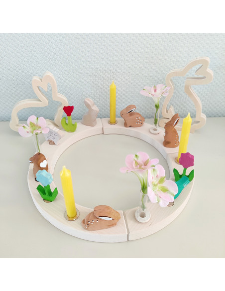 Verjaardagsring groot wit