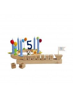 Aftel kalender hout 2