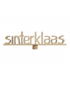 Sinterklaas woord steker