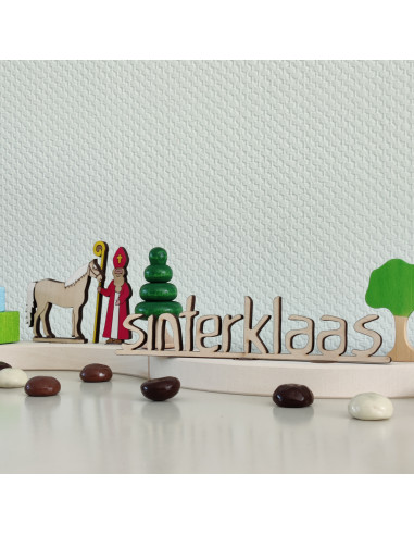 Sinterklaas woord steker