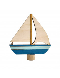 Zeilboot steker