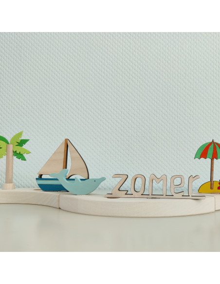 Zeilboot steker Zeilboot steker