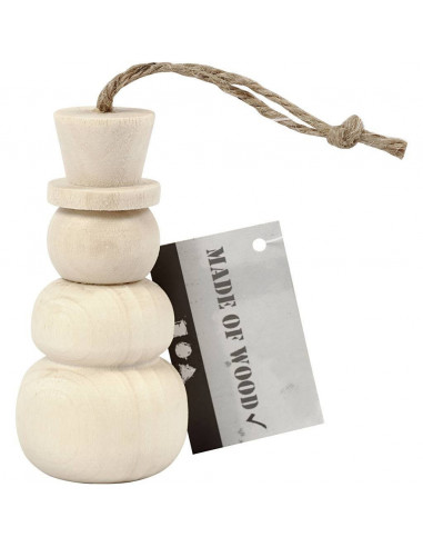 Sneeuwpop kerstboomhanger