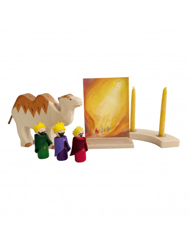 Kwart cirkel steker ring