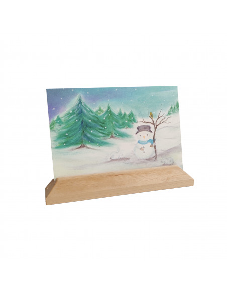 Kaarthouder schuin liggend