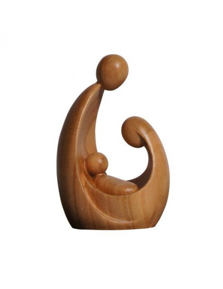 Handgesneden mini kerststal